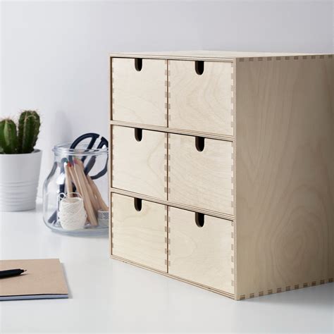 Moppe Mini Chest Of Drawers Birch Plywood Get It Today Ikea