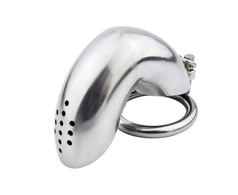Stainless Steel Male Chastity Device Penis Cage Steel Cock Cage Chastity Belt Penis Lock Adult