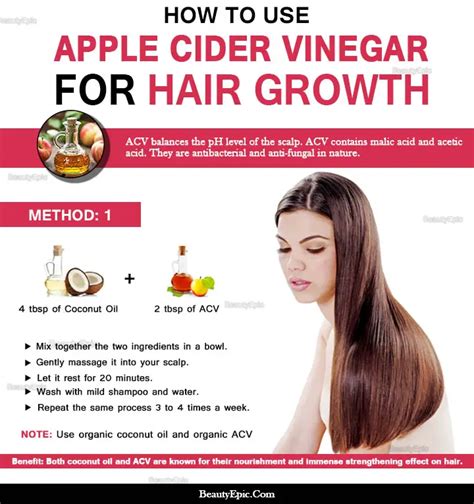 How To Use Apple Cider Vinegar For Hair Growth
