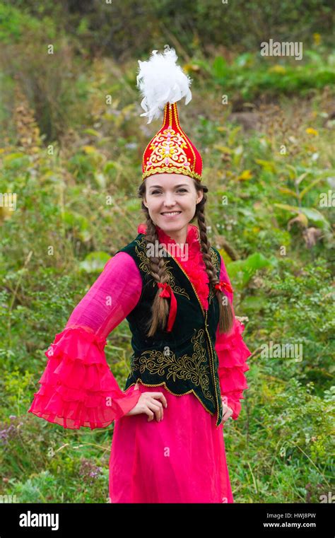 Young Kazakh Woman Hi Res Stock Photography And Images Alamy