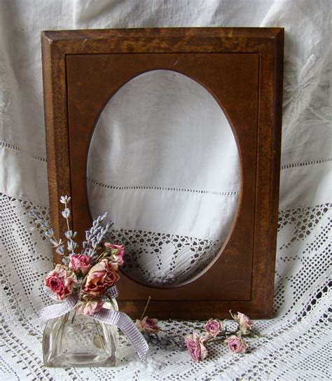 5 X 7 Oval Wood Picture Frame Etsy
