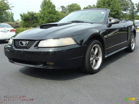 2002 Ford Mustang Gt Convertible In Black 174085 All American