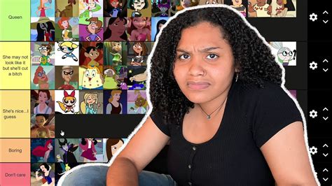 The Ultimate 2000s Female Cartoon Character Tier List Youtube