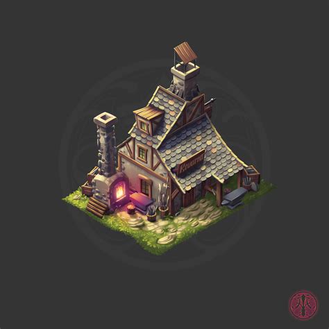 Isometric Buildings With Animation On Behance