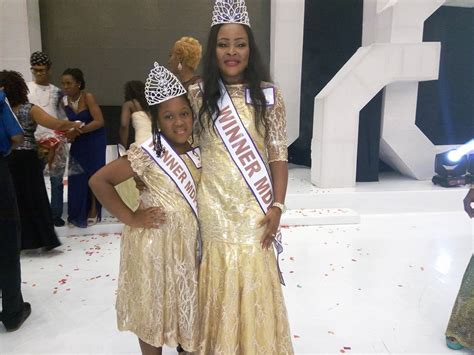 Angeet Wins Silverbirds Mother Daughter Pageant Nigeria Mdpn
