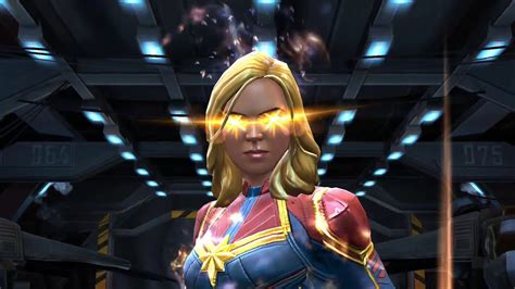 MCOC 22.0.0 : Captain Marvel & Nick Fury & Skrull - YouTube