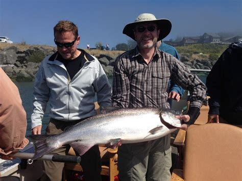 Rogue River Salmon Fishing At Gold Beach Oregon