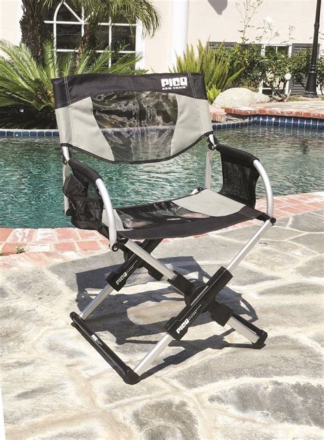 Gci Outdoor Pico Compact And Portable Directors Armchair With Bag