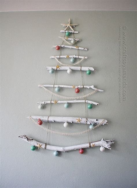 Coastal Branch Tree For Christmas Crafts By Amanda