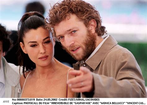 Vincent Cassel Monica Bellucci Photocall Du Film Irreversible En My