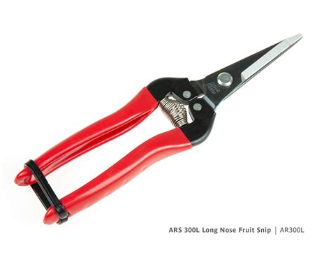 Ars 300l Long Nose Fruit Snip Woodchuck Horticulture Products