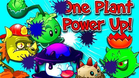 Plants Vs Zombies 2 New Edition One Plant Power Up Vs Zombies Youtube