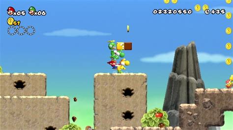 New Super Mario Bros Wii World 6 Playthrough Split Screen Co Op