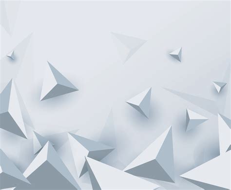 Abstract Triangle White Background Freevectors