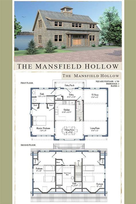 Below you will find a range of thought starter floor plans. Mansfield Hollow | Barn house plans, Barn house design, Small barn home