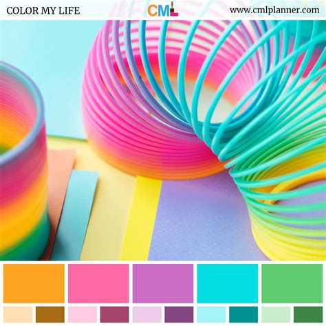 Color Palette 070518 Color My Life Color Palette Bright Color
