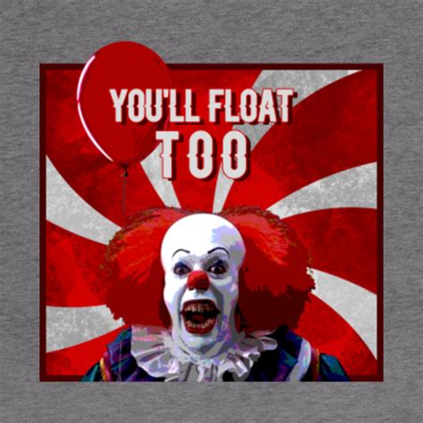 Youll Float Too It Clown Pennywise Hoodie Teepublic