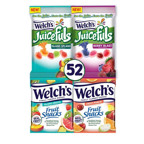 Buy Welchs Fruit Snacks Combo Variety Pack Juicefuls Berry Blast