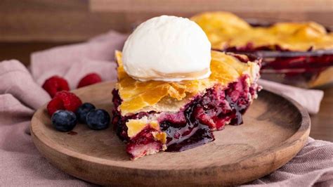 Mixed Berry Pie Recipe Video Dinner Then Dessert