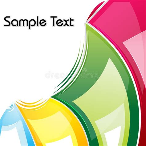 Abstract Colorful Background Banner In Vector Stock Vector
