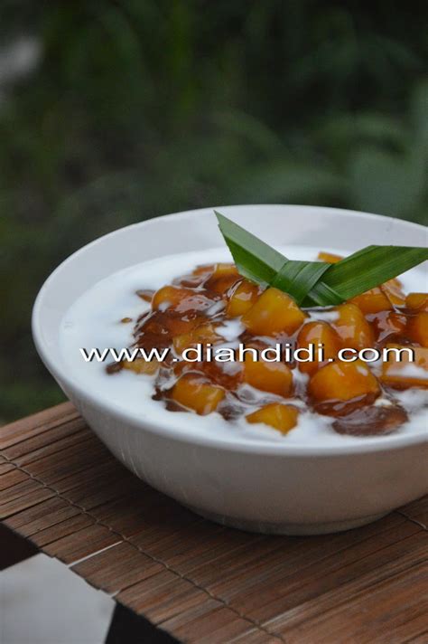 Resep bubur ubi jalar super enak dan praktis dapat anda lihat pada video slide berikut. Diah Didi's Kitchen: Bubur Ubi Tapioka