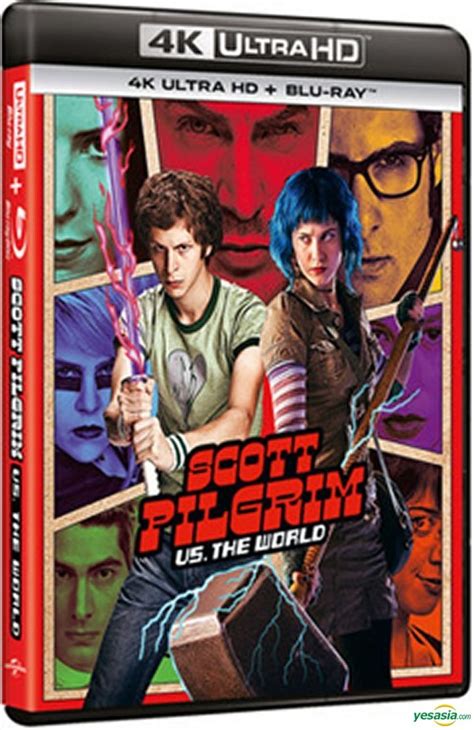 Yesasia Scott Pilgrim Vs The World 2010 4k Ultra Hd Blu Ray Hong Kong Version Blu Ray