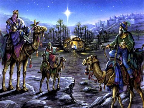 Christmas Nativity Scene Wallpaper Wallpapersafari