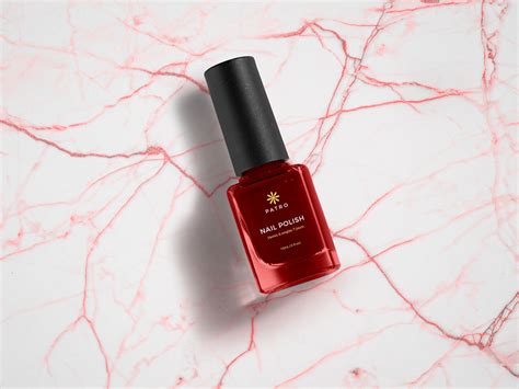 Download Free Nail Polish Bottle Mockup PSD on Behance