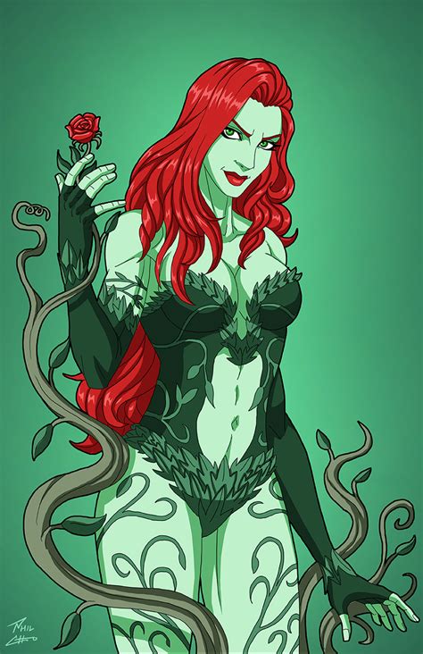 Poison Ivy E 27 Enhanced Commission By Phil Cho On Deviantart