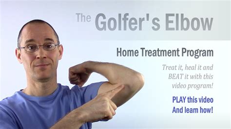 Golfers Elbow Self Help Home Treatment And Exercise Program Golfers