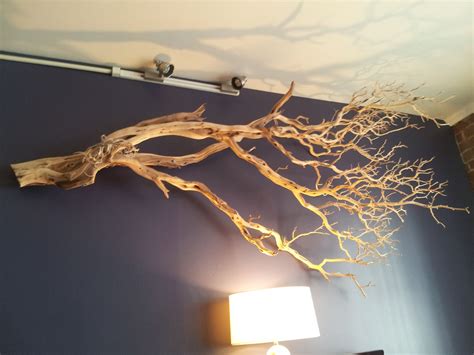 Tree Branch Wall Decor Branch Art Tree Branches Dry Tree Cracked