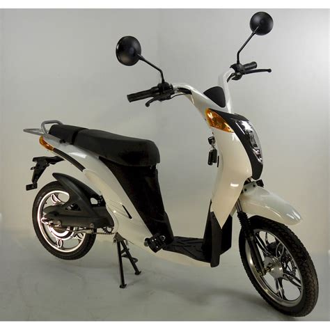 Suntex Lt48 Electric Bicycle Scooter White