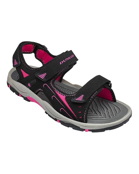 Dunlop Touch and Close Sandals EEE Fit | Sandals, Wide fit sandals, Stylish sandals