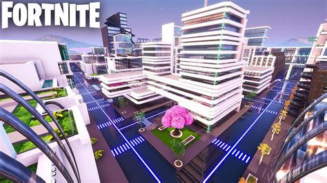 That works for all gamers. *AMAZING* Futuristic City in Fortnite Creative (Codes in ...