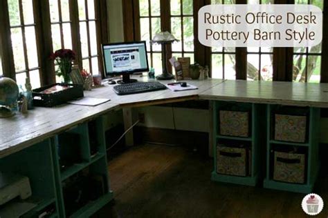 Diy Office Desk Ideas Rustic Crafts And Diy