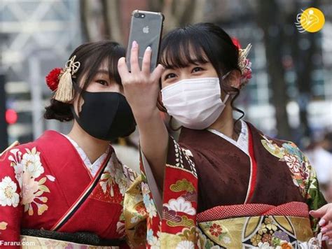 دختران ژاپنی در جشن رسیدن به سن قانونی تابناک Tabnak