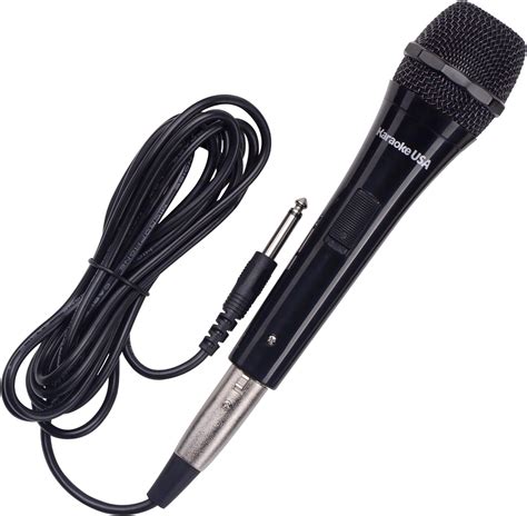 Karaoke Usa M187 Professional Dynamic Microphone Corded Multipurpose