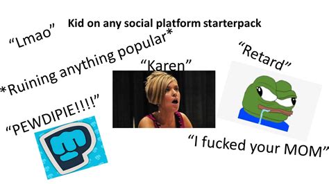 Kid On Any Social Platform Starterpack Rstarterpacks