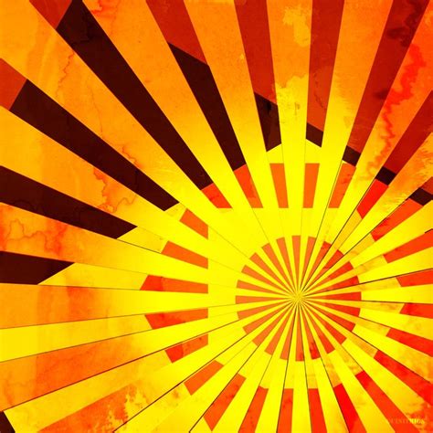 Abstract Sun R Sun Rays Graphic Design Industrial Space
