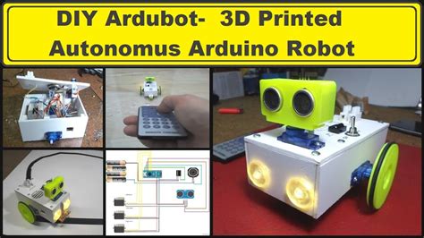 Ardubot 3d Printed Arduino Nano Robot Arduino Project Hub Images And