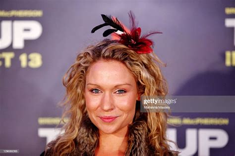 Actress Lisa Gormley Attends The Cup Sydney Premiere On October 11