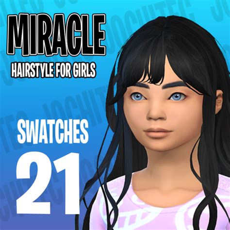 Coiffure Miracle De Jochi Téléchargement Cc Sims Par Jochitec Amazsims