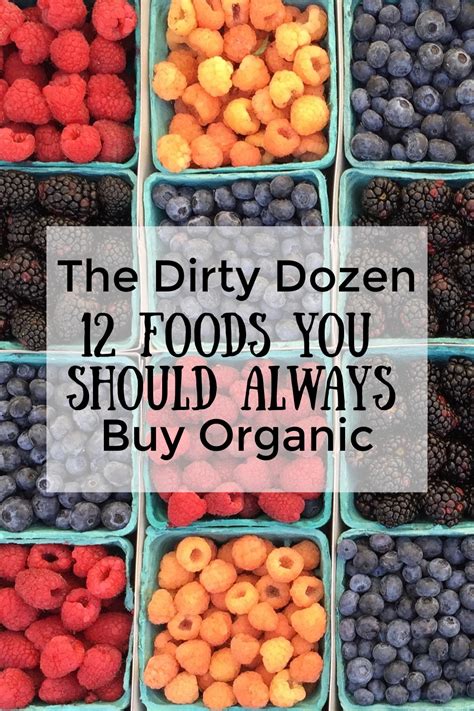 The Dirty Dozen 12 Foods You Should Always Buy Organic Kelly Mckillip