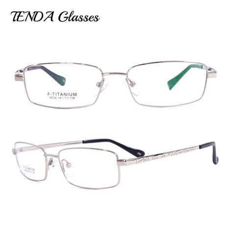 Titanium Flexible Eyeglass Frames Myopia Glasses Men Eyewear Frames For Prescription Lens