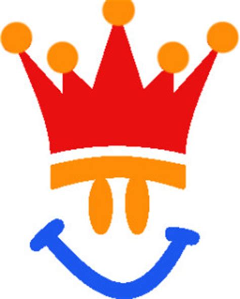 Koningsdag kroon van ijslollystokjes geplaatst op 28 april 2020. Koningsdag 27 april - Damfeestartikelen