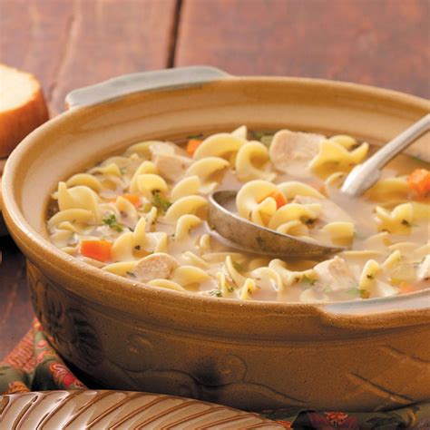 Chicken soup noodle soup vegetable soup kale soup potato soup any type of soup. Chunky Chicken Noodle Soup Recipe | Taste of Home