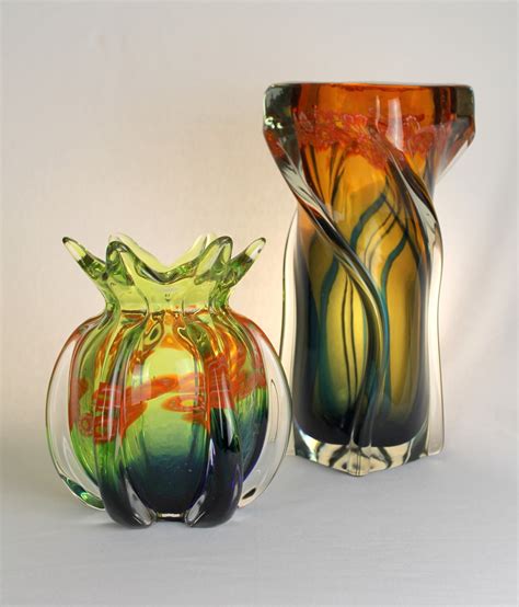 Multi Glass Vases With Millefiori Part 1 Collectors Weekly