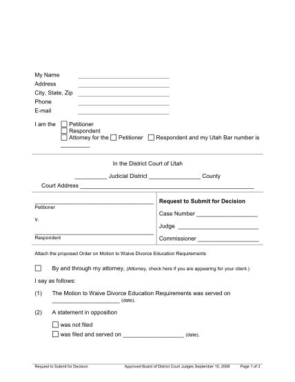 17 Printable Divorce Papers Page 2 Free To Edit Download And Print