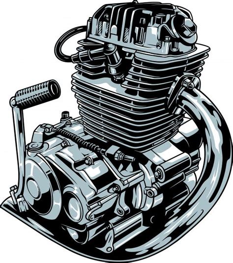 Motorcycle Engine | Motorcycle engine, Vintage motorcycle art, Motorcycle artwork