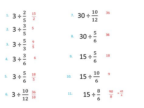 Dividing Integers By Fractions Variation Theory